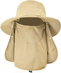 Sun Hats for Men Women Fishing Hat UPF 50+ Breathable Wide Brim Summer UV by Rosoz