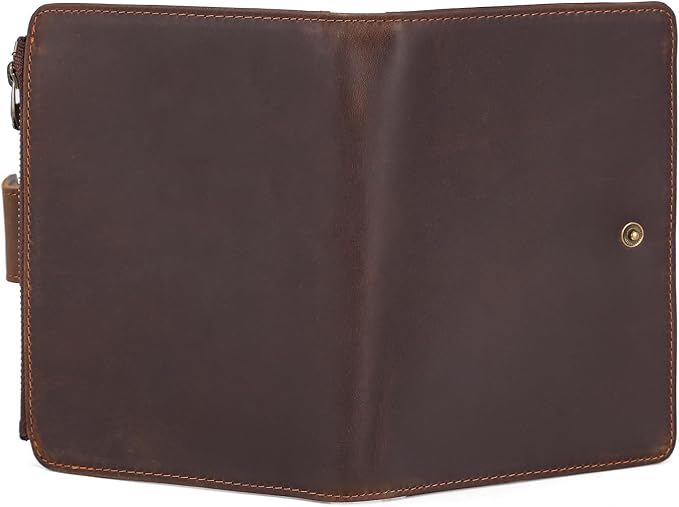 Polare Full Grain Leather Travel Passport Holder - Image 8
