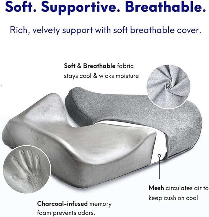 Cushion Lab Patented Pressure Relief Seat Cushion - Image 5