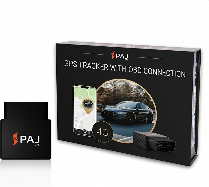PAJ GPS OBD GPS Tracker 4G LTE, Fleet GPS Tracker, Real Time Tracking Device by PAJGPS