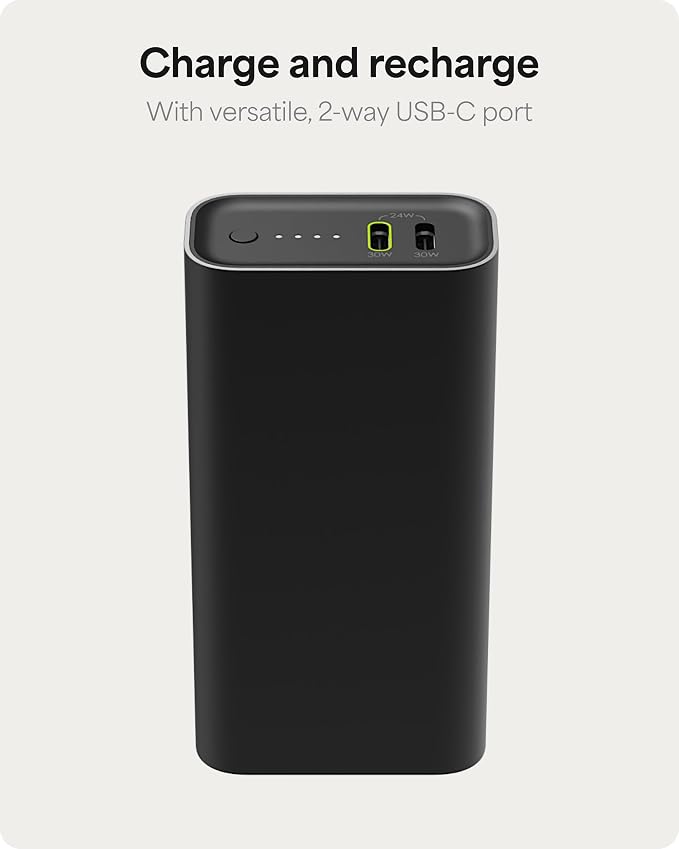 Mophie Powerstation 10, 000mAh Power Bank – Ultra-Fast USB-C PD, 30W Output - Image 3