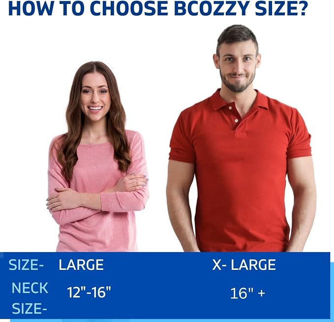 BCOZZY Travel Neck Pillow for Airplane – Patented Double Support for Head - Image 4