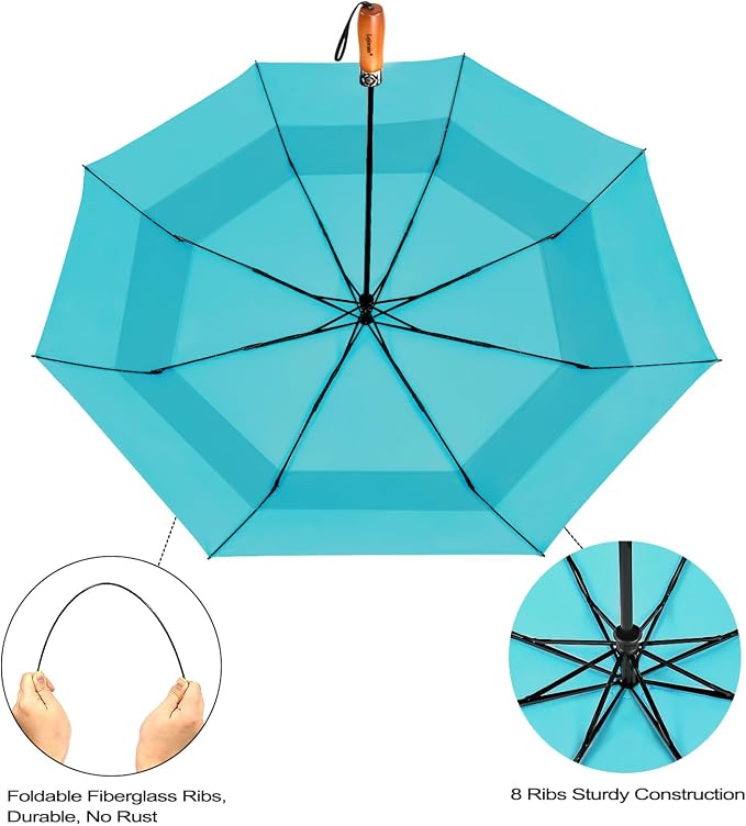 Lejorain Large Folding Golf Umbrella - Image 5
