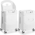 Carry on Luggage with Seat for Kids Expandable Ride on Suitcase with Spinner by Bulyoou