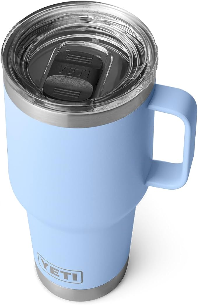 YETI Rambler 30 oz Travel Mug, Stainless Steel, Vacuum Insulated by YETI