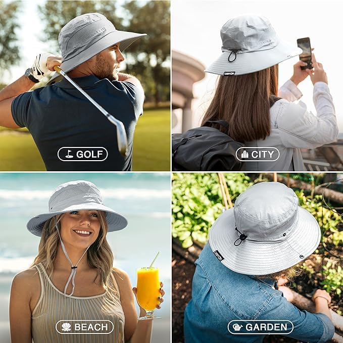GearTOP Safari Sun Hat for Men and Sun Hats for Women UV Protection UPF 50+ - Image 6