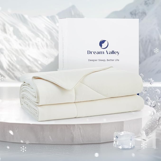 Dream Valley® Outlast® Deepsleep Cooling Comforter, King Size, NASA-Grade Space by DreamValley