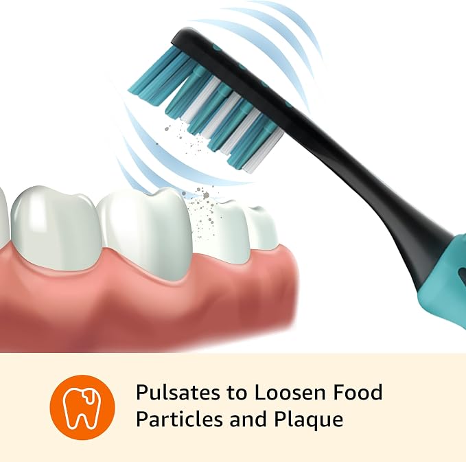 Amazon Basics Electric Pulsating Deep Cleaning Toothbrushes - Image 5