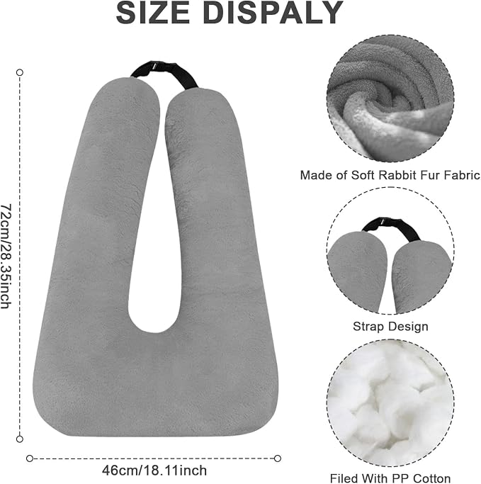 Car Pillow for Kids – Comfort Travel Pillow for Car – Soft Cotton Support - Image 6