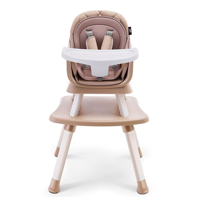 HARPPA 6 in 1 Baby High Chair, Convertible Infant Feeding Chair by HARPPA