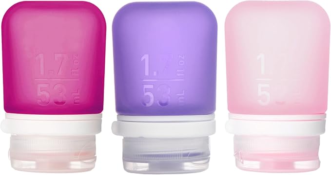 humangear GoToob+ Refillable Silicone Travel Size Bottles by humangear