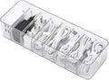 Yesesion Clear Plastic Cable Organizer Box by Yesesion