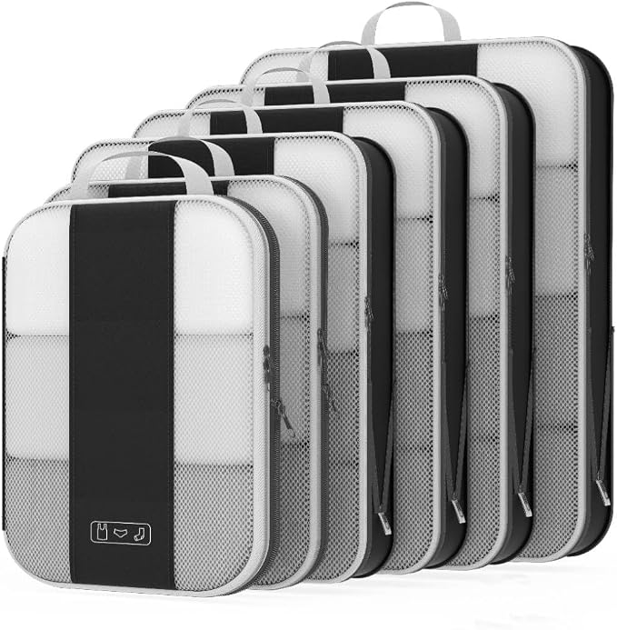 6 Set Compression Packing Cubes by OlarHike