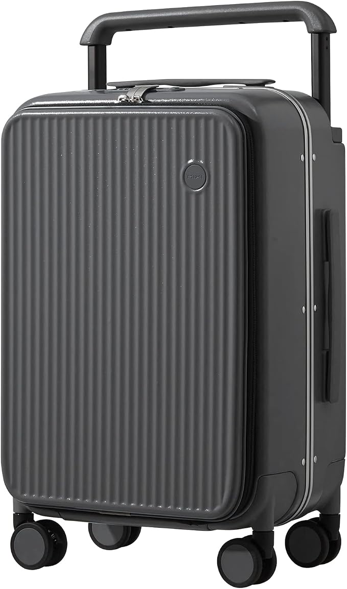 mixi Luggage Suitcases with Spinner Wheels 24'' Travel Luggage with Front by MIXI