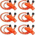 JULBEAR 6PCS Safety Survival Whistles by JULBEAR