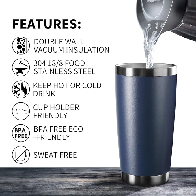 20oz Tumbler Bulk Stainless Steel Vacuum Insulated Tumblers - Image 4