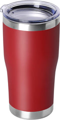 DOMICARE 20oz Tumbler with Lid Stainless Steel Tumblers Bulk, Double Wall by VisittheDOMICARE