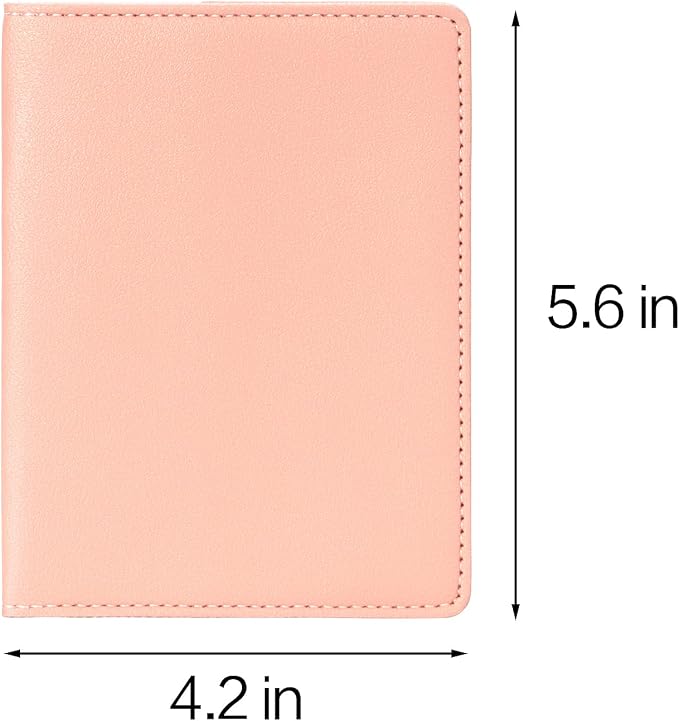 2 Pack Passport covers and Vaccine Card Holder Arouselove PU Leather Passport - Image 2