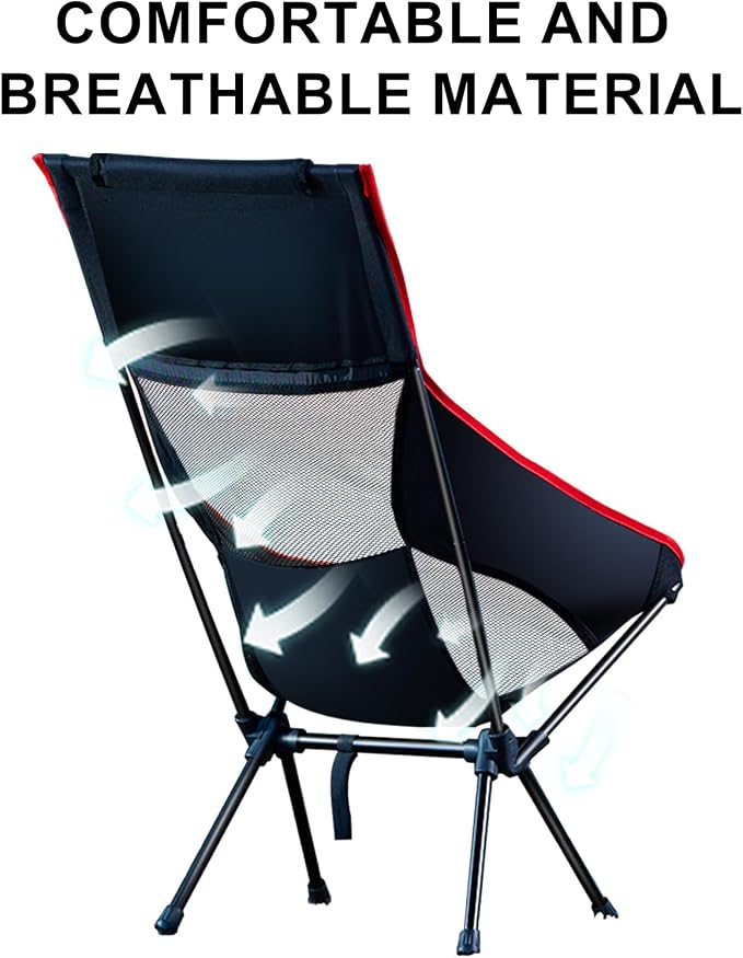 Camping Chairs Portable, Foldable Chair Lightweight, Backpacking Chair - Image 6