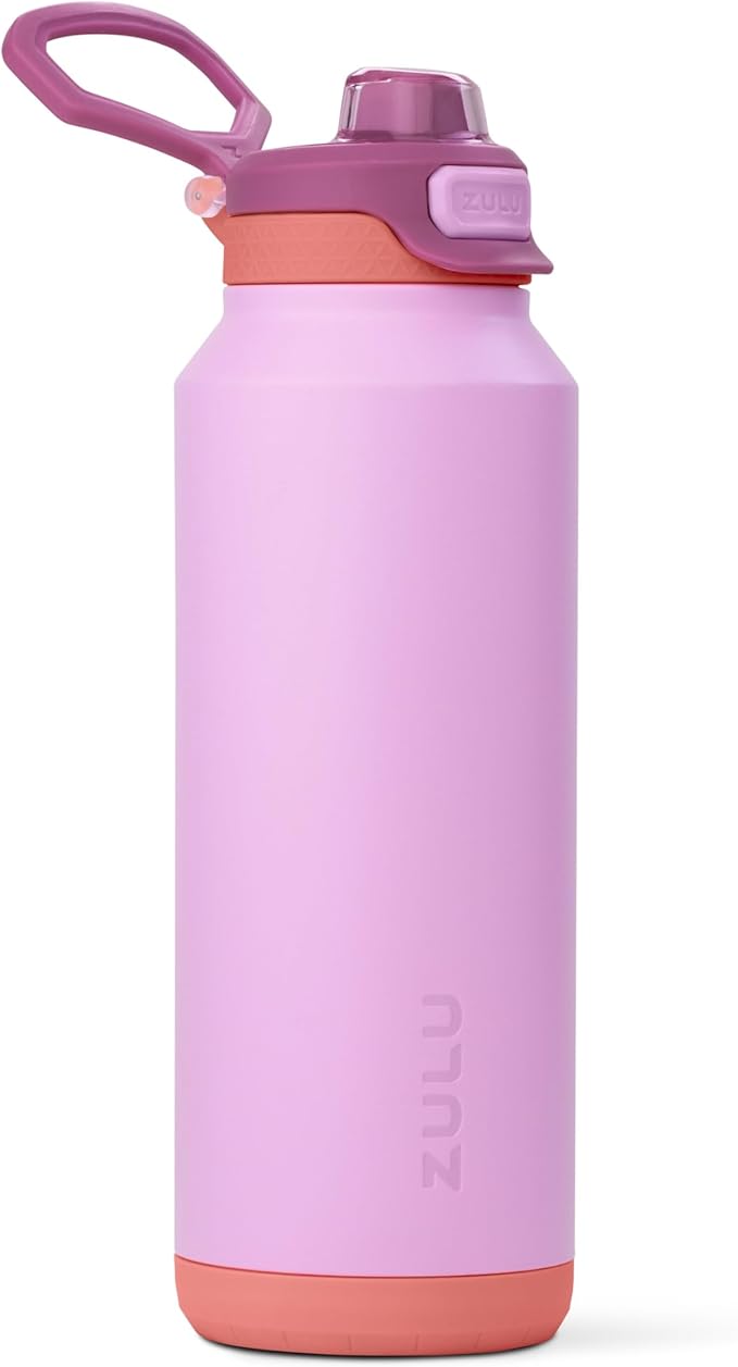 ZULU Powerfill Pro 40oz Stainless Steel Water Bottle by Zulu