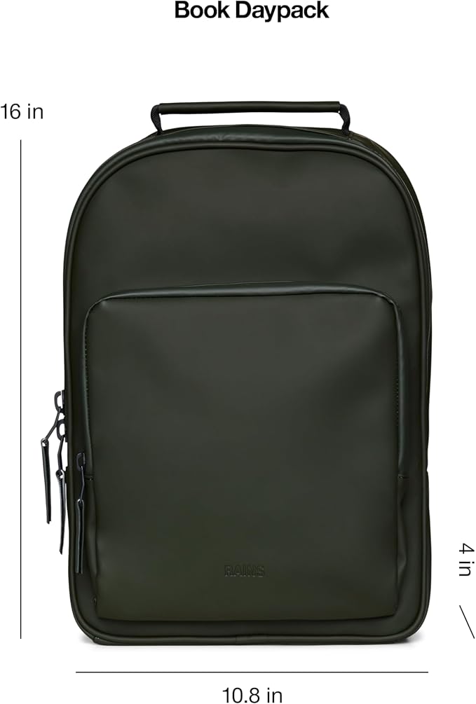 RAINS Regular Book Daypack, Laptop Bag, Waterproof, 2 Year Warranty - Image 6