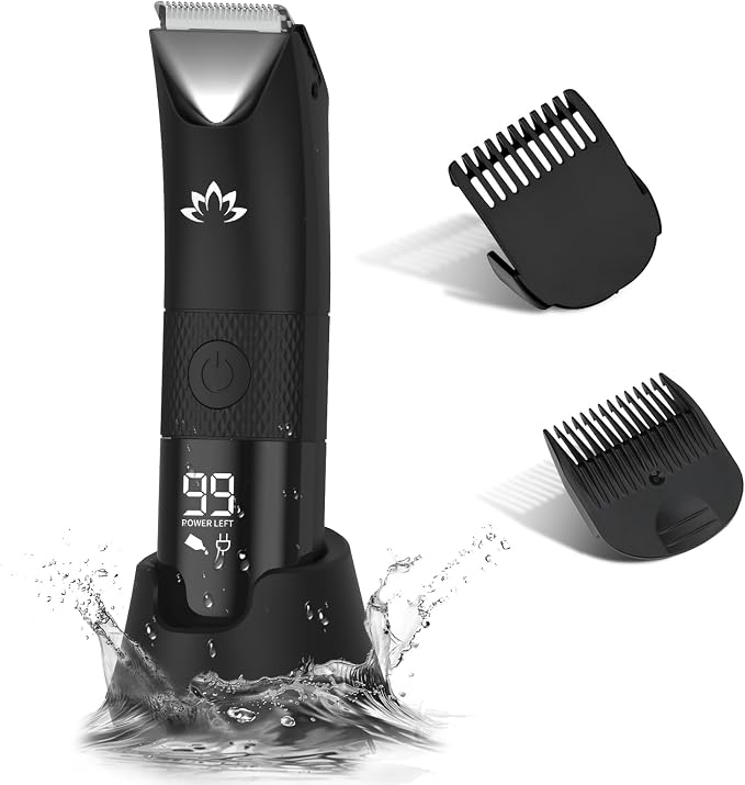 RESUXI Manscape Ball Trimmer for Men, Body& Pubic Hair Trimmer and Groin Hair by RESUXI