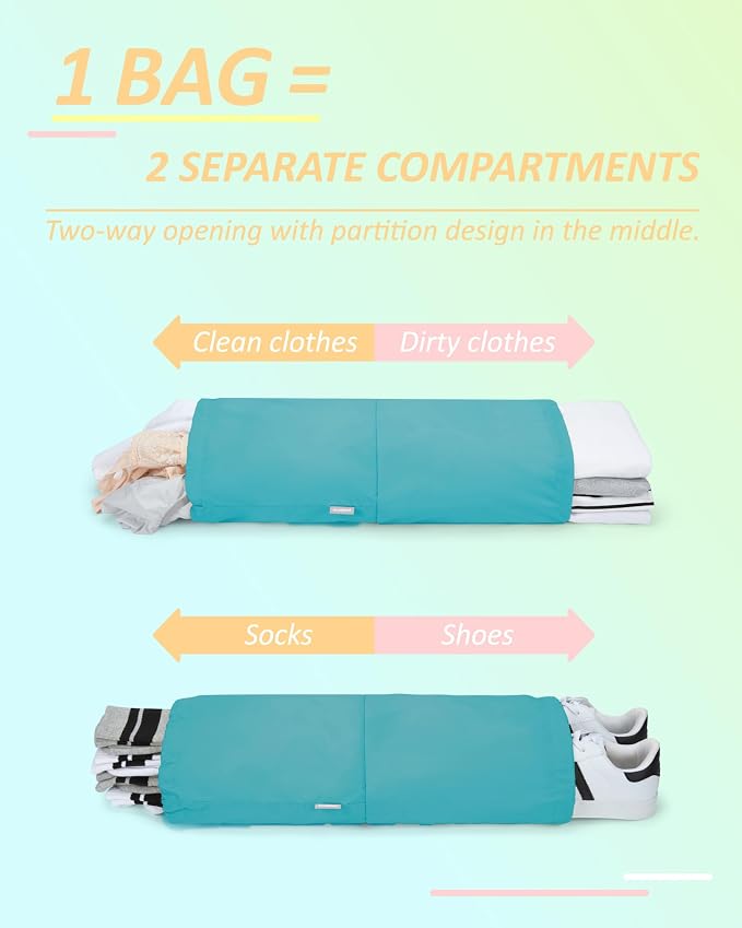 BAGSMART 6 Set Compression Packing Cubes - Image 4