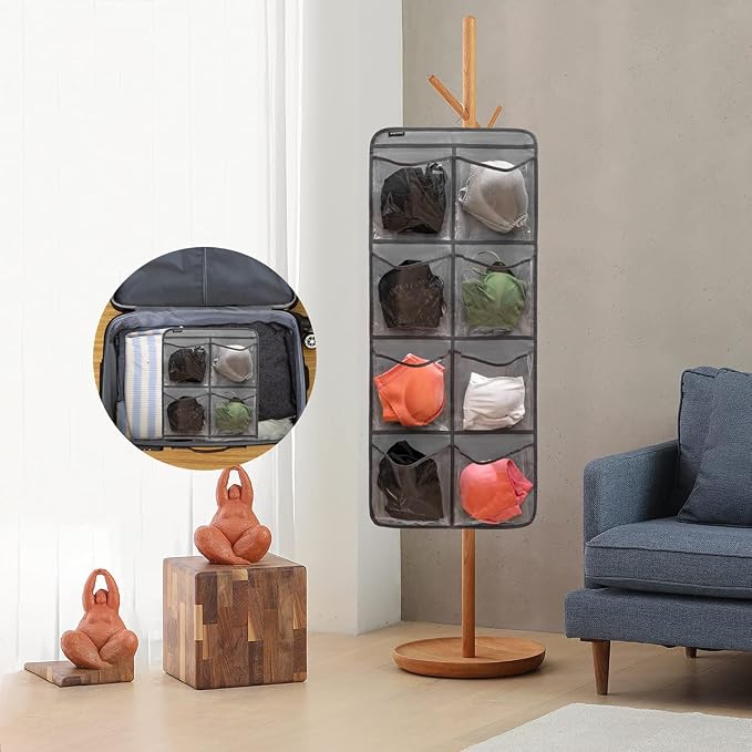 Dual-Sided Hanging Closet Organizer - Image 8