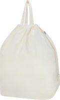 Canvas Laundry Bags with Handles & Rectangular Base, 90L Extra Large Heavy Duty by CALACH