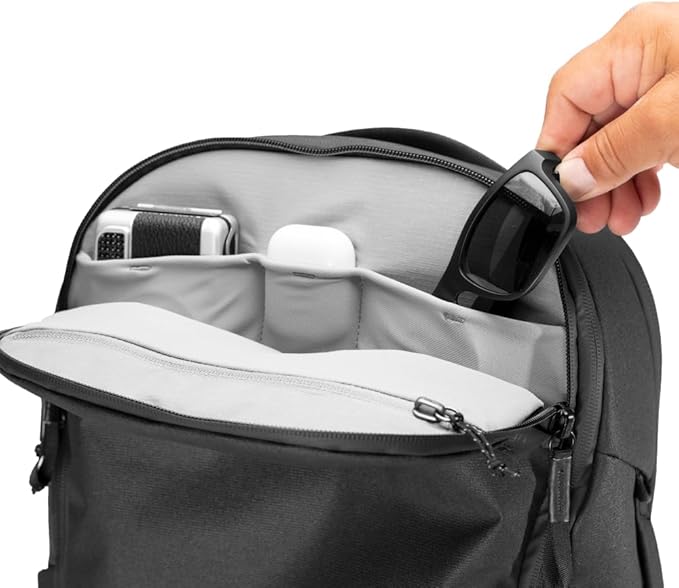 Peak Design Travel Backpack 30L, Expandable 27-33L Design, Rear and Top Access - Image 5
