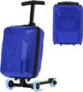 smilesun Scooter Suitcase for Kids & Adults, Foldable Carry On Travel Luggage by smilesun