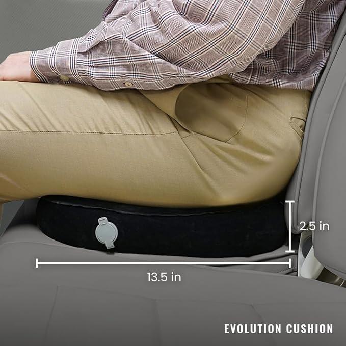 Cabeau Evolution Cushion Portable & Lightweight Inflatable Seat Cushion - Image 5