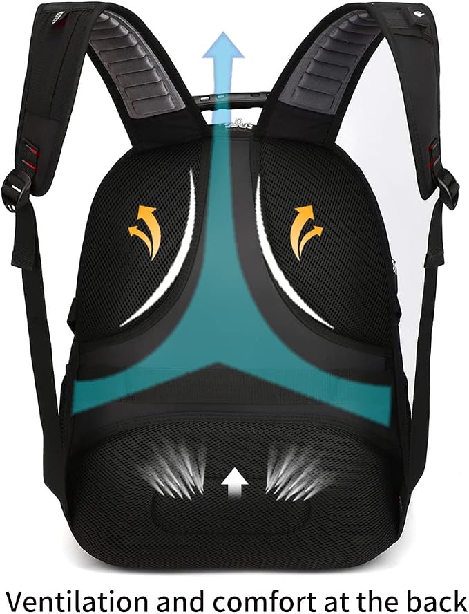 SHRRADOO Extra Large 50L Travel Laptop Backpack - Image 5