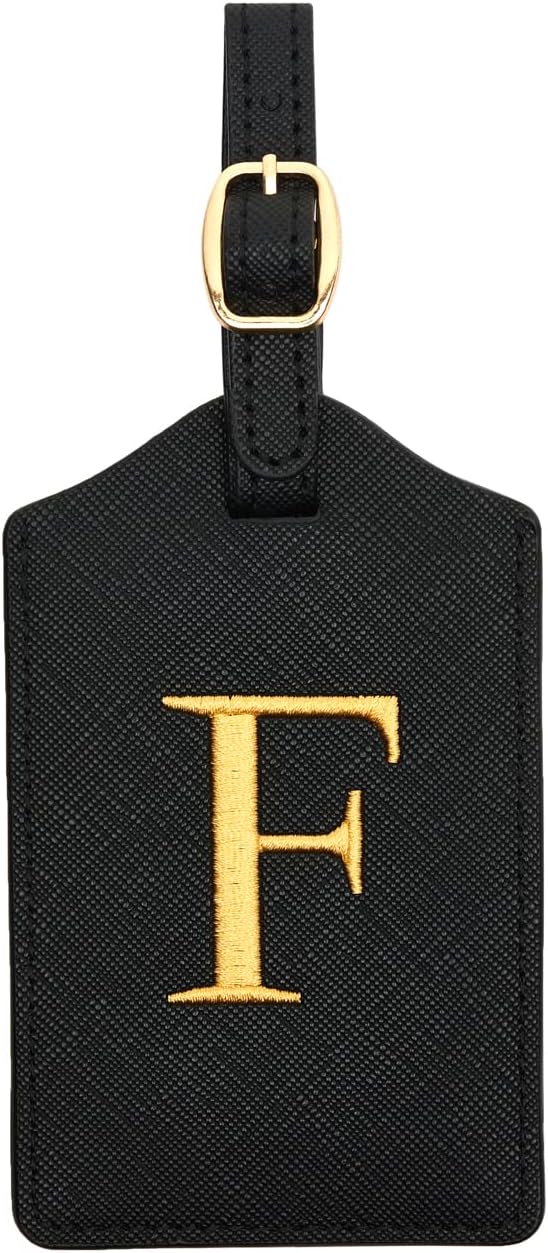Luggage Tag PU Leather for Suitcase Baggage Handbag Travel Bag Label Suitcase by CHOIEO