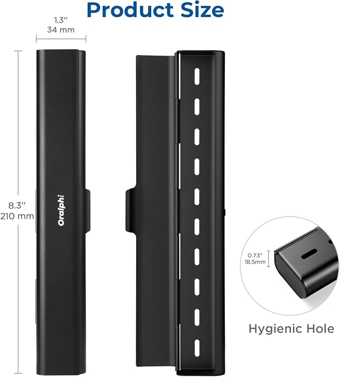 Aluminum Toothbrush Travel Case, Portable Travel Toothbrush Holder, Durable - Image 5