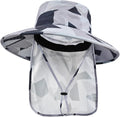 Sun Hats for Men Women Fishing Hat UPF 50+ Breathable Wide Brim Bucket Hats by ZOORON