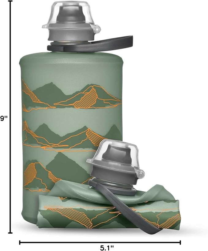 HydraPak Stow - Collapsible Backpacking Water Bottle - BPA Free, Ultra Light - Image 7