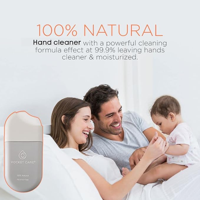 POCKET CARE | 2 Pack Orange Hand Sanitizer Spray 15 ml - Image 6
