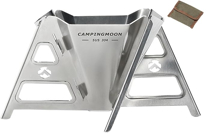 CAMPINGMOON Collapsible Coffee Dripper Pour Over Camping Outdoor 304 Stainless by CAMPINGMOON
