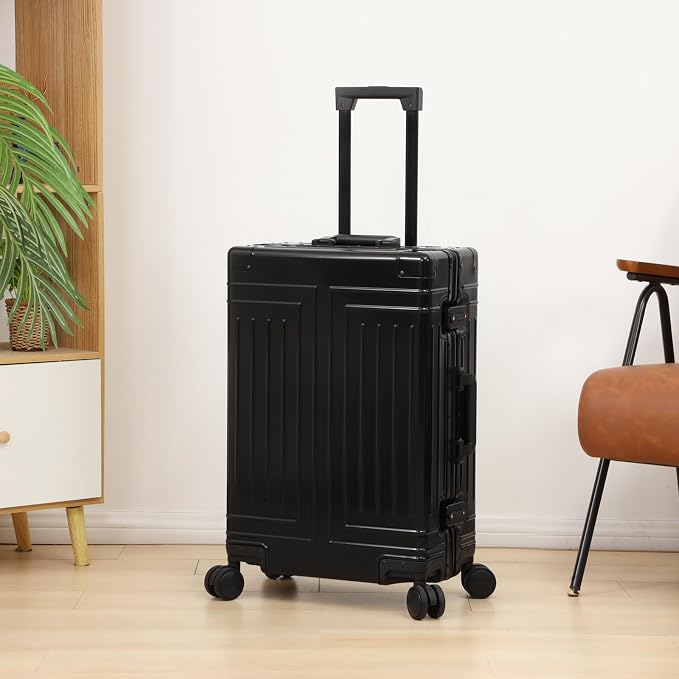 All Aluminum Magnesium Carry On Luggage，Cut from Whole Aluminum Sheet，22x14x9 - Image 2