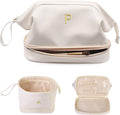 Girl Gift Ideas, Initial Double Layer Cosmetic Bag by Vogewood