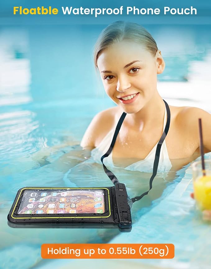 IP68 Waterproof Phone Pouch, Floating Waterproof Phone Case - Image 3
