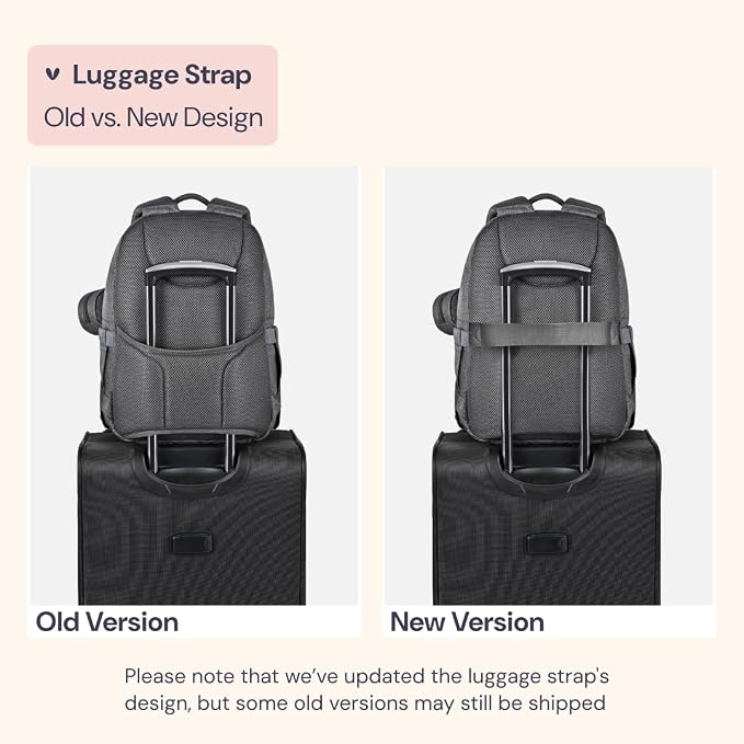 BabbleRoo Diaper Bag Backpack, Travel Backpack - Image 2