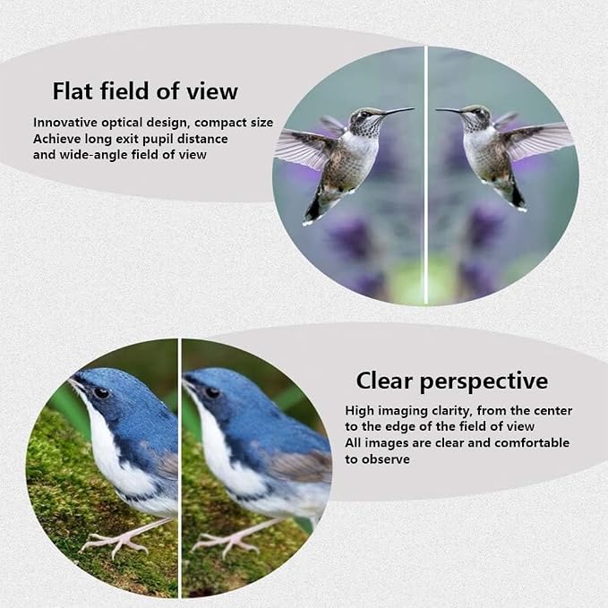 10x42ED Compact Binoculars for Adults – High-Powered BAK4 Prisms, Diamond White - Image 7