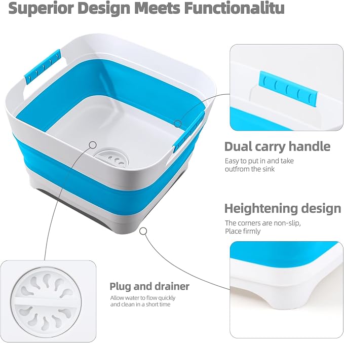 Collapsible Wash Basin for Baby Bottles - Image 3