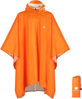ANYOO Hooded Rain Poncho for Adults Waterproof Lightweight Rain Coat for Men by Anyoo