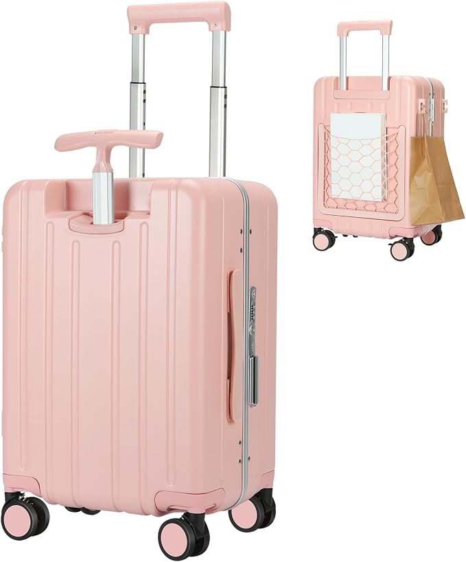 MRPLUM Carry On Luggage Double Handle Suitcase by MRPLUM