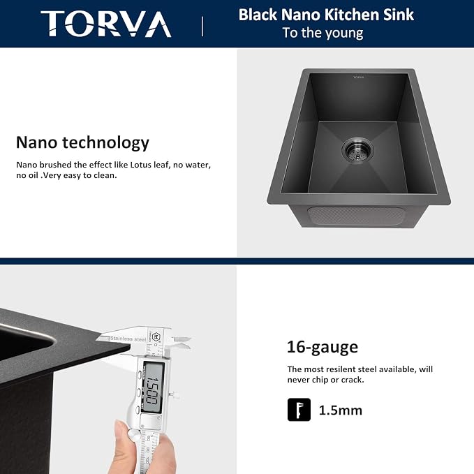 TORVA 15 x 17 Inch Gloss Black Ceramic Coating - Image 6