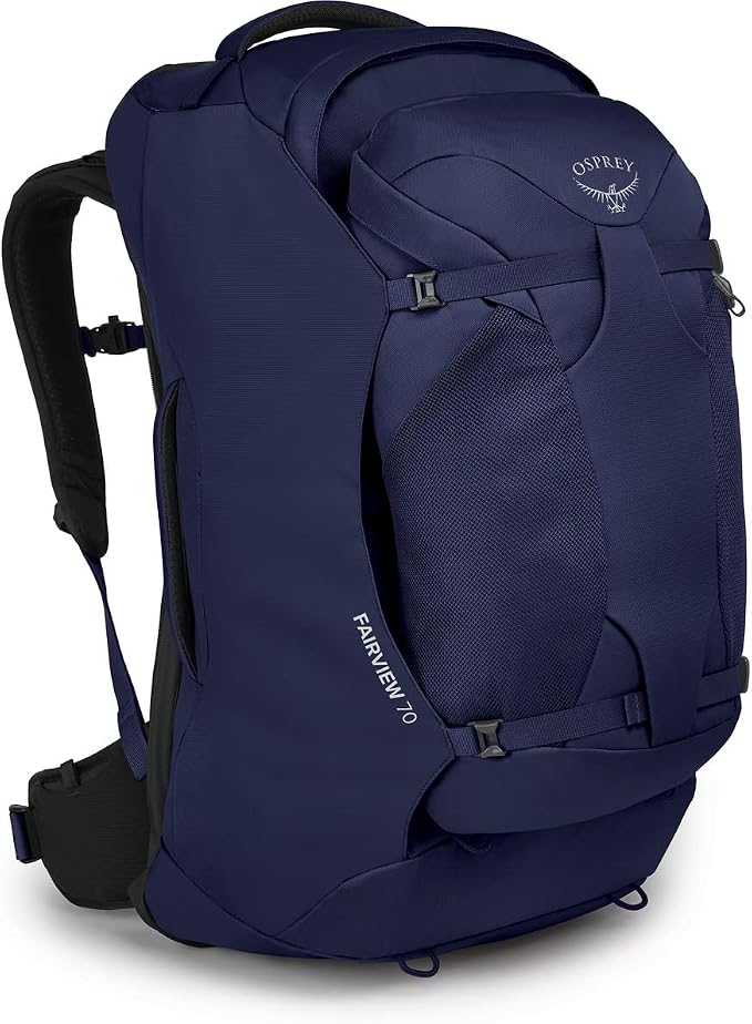 Osprey Fairview 70L Women's Travel Backpack, Winter Night Blue by Osprey