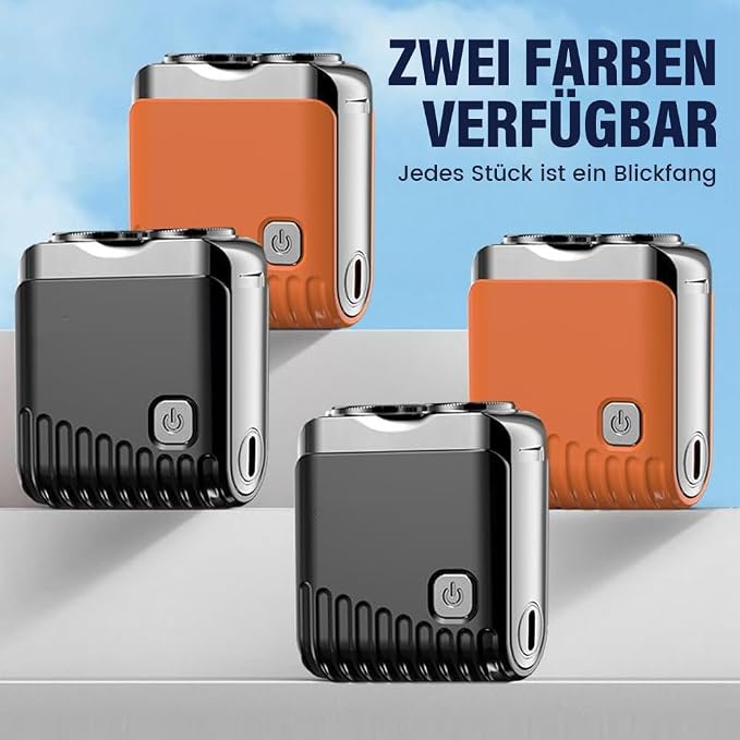 Mini Electric Shaver, Dual Head Waterproof Rechargeable Razor Mini Wet Dry - Image 7
